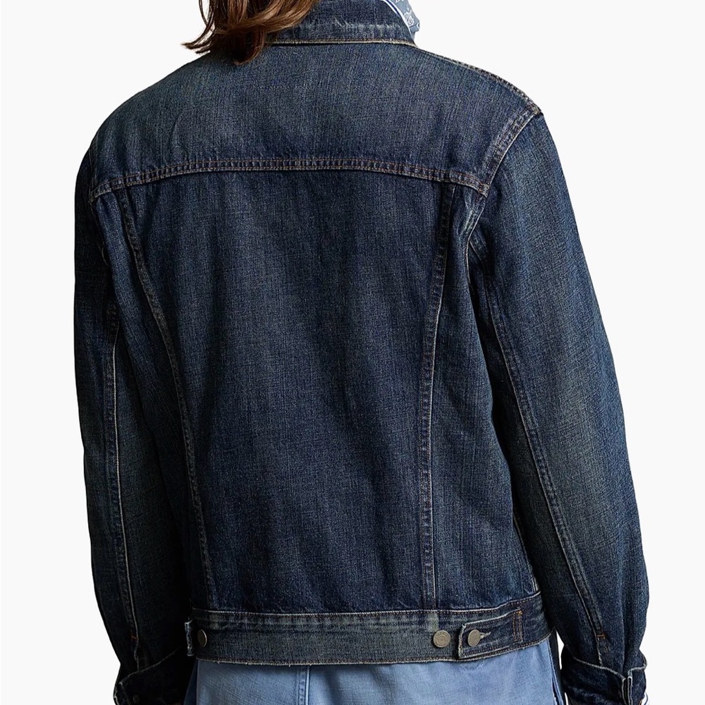 Ralph Lauren Blue Denim Jacket - Picture 2 of 9